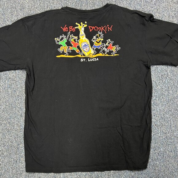 Piton Lager Beer St Lucia T Shirt Sz XL - Picture 6 of 9